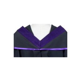 Manufacture of master of Arts graduation gown for interdisciplinary cultural studies of Shue Yan University of Hong Kong Black Square HAT PURPLE shoulder strap shawl master of Arts graduation gown uniform factory DA234 Manufacture of master of Arts graduation gown for interdisciplinary cultural studies of Shue Yan University of Hong Kong Black Square HAT PURPLE shoulder strap shawl master of Arts graduation gown uniform factory DA234